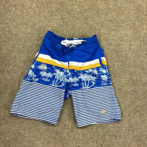 Blue Penguin Swim Trunks‎ 5